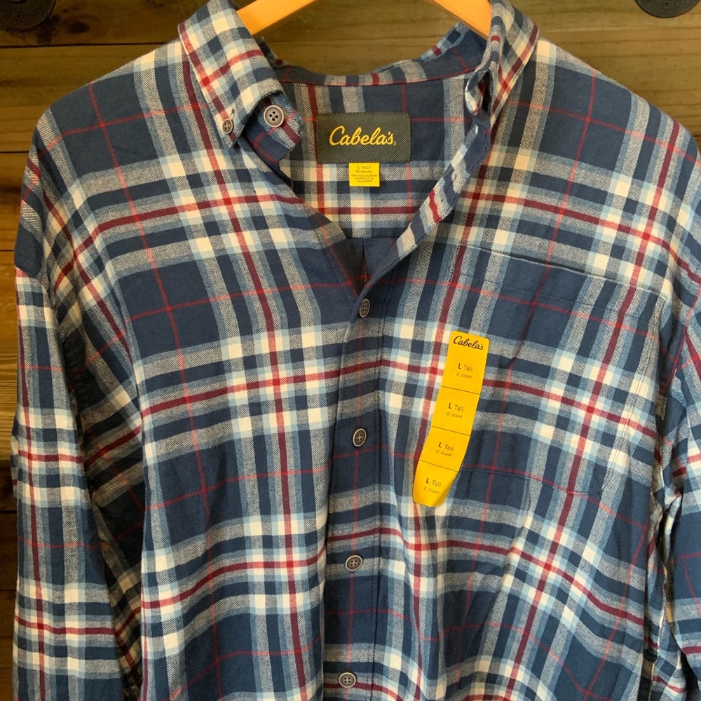 Cabela’s Large (Tall) Flannel Shirt